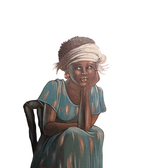 Vintage 1997 Lithograph Elaine Dunghill Fruitful Thoughts 21x17 - Picture 3 of 11